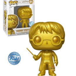 Funko Pop N°01 Harry Potter Gold Exclusive Vinyl Figure