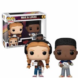 Funko Pop Stranger Things Max et Lucas 2-Pack Vinyl Figures