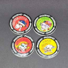 Janglebones Set of 4 second hand Pog (Loose).