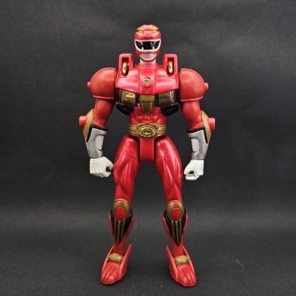 Power Rangers Wild Force Deluxe Red Lion Savage Battle Ranger Figurine articulée d'occasion (Loose) Power Rangers Wild Force Deluxe Red Lion Savage Battle Ranger Figurine articulée d'occasion (Loose)