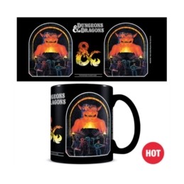 Pyramid Dungeons & Dragons Heat Changing Ceramic Mug