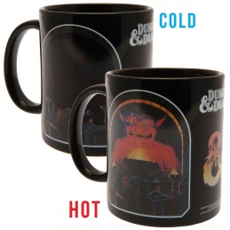 Pyramid Dungeons & Dragons Tasse Thermoréactive