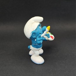 Schleich The Smurfs Malerin gebrauchte Figur (Loose)