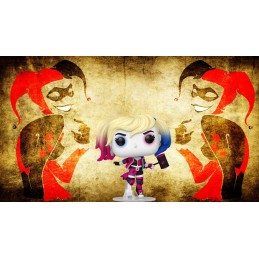 Funko Pop N°552 DC Comics Harley Quinn (Pride Flag) Vinyl Figur