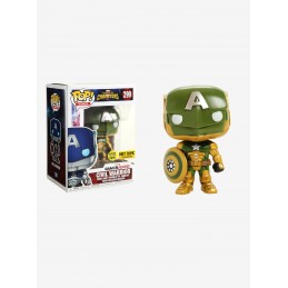 Funko Funko Pop N°299 Games Marvel Contest of Champions Civil Warrior Phosphorescent Edition Limitée