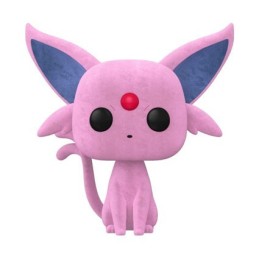 Funko Pop N°884 Pokemon Espeon - Mentali - Psiana Exclusive Flocked Vinyl Figur