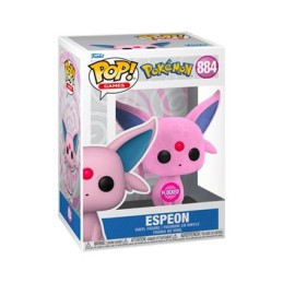 Funko Pop N°884 Pokemon Espeon - Mentali - Psiana Exclusive Flocked Vinyl Figure