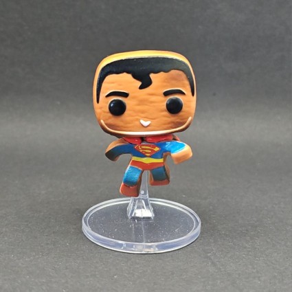 Funko DC Pop Pocket Superman Gingerbread (Holiday) Gebrauchte Figur (Loose) Funko DC Pop Pocket Superman Gingerbread (Holiday) Gebrauchte Figur (Loose)