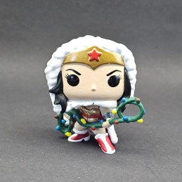 Funko DC Pop Pocket Wonder Woman (Holiday) used figure (Loose)