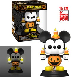 Funko Pop Halloween N°1493 Mickey Mouse in Pumpkin Costume Lights Up Vinyl Figur