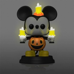 Funko Pop Halloween N°1493 Mickey Mouse in Pumpkin Costume Lights Up Vinyl Figur