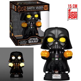 Funko Pop Halloween N°727 Darth Vader Pumpkins Lights Up Vinyl Figur