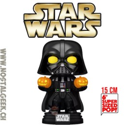 Funko Pop Halloween N°727 Darth Vader Pumpkins Lights Up Vinyl Figur