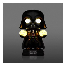 Funko Pop Halloween N°727 Darth Vader Pumpkins Lights Up Vinyl Figur