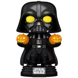Funko Pop Halloween N°727 Darth Vader Pumpkins Lights Up Vinyl Figur