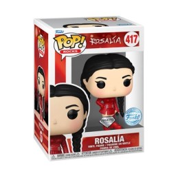 Funko Pop N°417 Rocks Rosalia (Bizcochito) (Diamond Glitter) Exclusive Vinyl Figur
