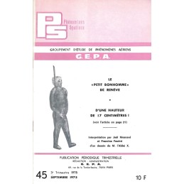 Ufologie / Phénomènes Spatio G.E.P.A N° 45 Livre d'occasion