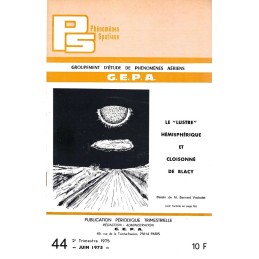 Ufologie / Phénomènes Spatio G.E.P.A N°44 Livre d'occasion