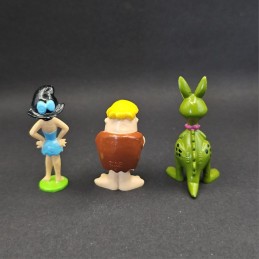 The Flinstone set of 3 Used Figures