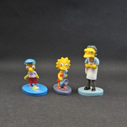 The Simpsons Set of 3 Used Figures