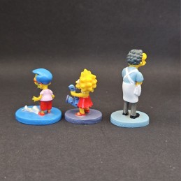 The Simpsons Set of 3 Used Figures