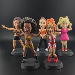 Spice Girls - Girls Power set of 5 used figurines