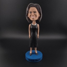 Michelle Obama Bobblehead Used Figure