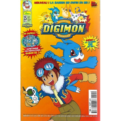 Digimon Magazine N°15 Livre d'occasion Digimon Magazine N°15 Livre d'occasion