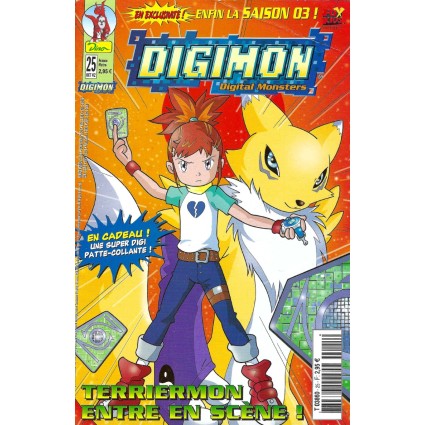 Digimon Magazine N°25 Livre d'occasion Digimon Magazine N°25 Livre d'occasion