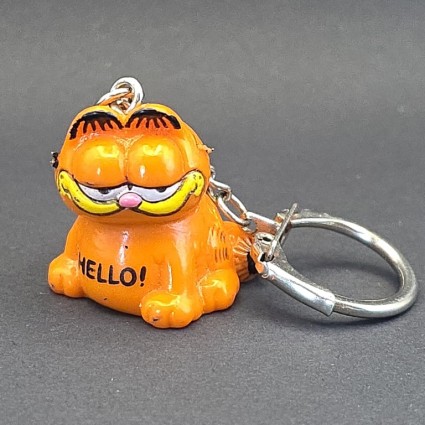 Garfield Hello Porte-clé Figurine d'occasion (Loose)