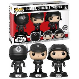 Funko Funko Pop Star Wars Gunner, Officer & Trooper Edition Limitée