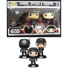 Funko Funko Pop Star Wars Gunner, Officer & Trooper Exclusive Vinyl Figure