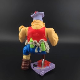Playmates Toys TMNT Teenage Mutants Ninja Turtles Ninja Pizza Face Used Figure