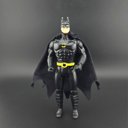 Toy Biz Batman The Movie 1989 Batrope Batman gebrauchte Figur Toy Biz Batman The Movie 1989 Batrope Batman gebrauchte Figur