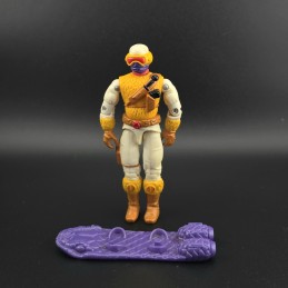 Hasbro G.I. Joe Snow Serpent + Snowboard 1991Pre-owned Figure