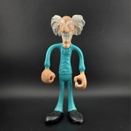 Mattel Mad Scientist Used Bendable (Blue) gebrauchte Figur
