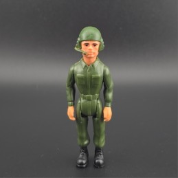 Fisher Price Fisher Price Construx Army Tank Pilot 1985 gebrauchte Figur