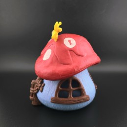 The Smurfs Mini House (Red) second hand (Loose)