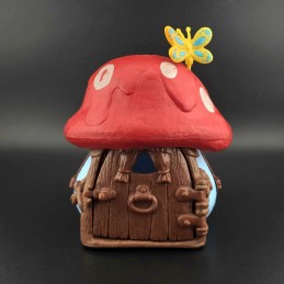 The Smurfs Mini House (Red) second hand (Loose)