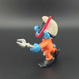 Schleich The Smurfs - Smurf Diver 1979 second hand Figure (Loose)