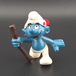 Schleich The Smurfs - Hiking Smurf 1983 second hand Figure (Loose)