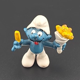 Schleich The Smurfs - Smurf Fries second hand Figure (Loose)