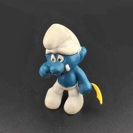 Schleich The Smurfs - Smurf Hankie 1972 second hand Figure (Loose)