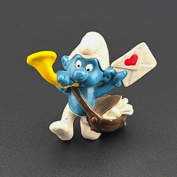 Schleich The Smurfs - Smurf Postman 1978 second hand Figure (Loose)