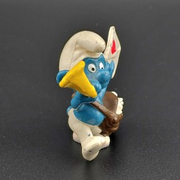 Schleich The Smurfs - Smurf Postman 1978 second hand Figure (Loose)