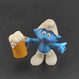 Schleich The Smurfs - Smurf Beer second hand Figure (Loose)