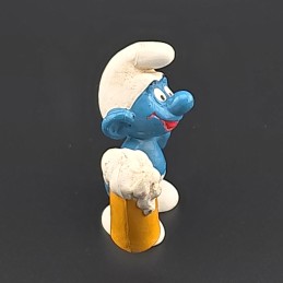 Schleich The Smurfs - Smurf Beer second hand Figure (Loose)