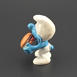 Schleich The Smurfs - Smurf Burger second hand Figure (Loose)