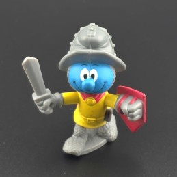 Schleich The Smurfs - Knight Smurf second hand Figure (Loose)