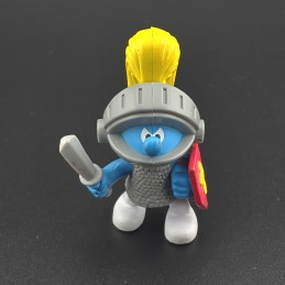 Schleich The Smurfs - Knight Smurf second hand Figure (Loose).